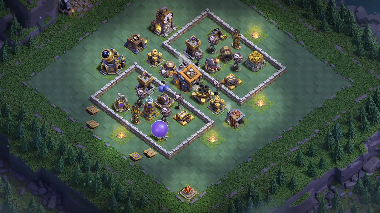 BH9 Split-Base Anti-2 Base - Stage 1 - ClashBaseLink