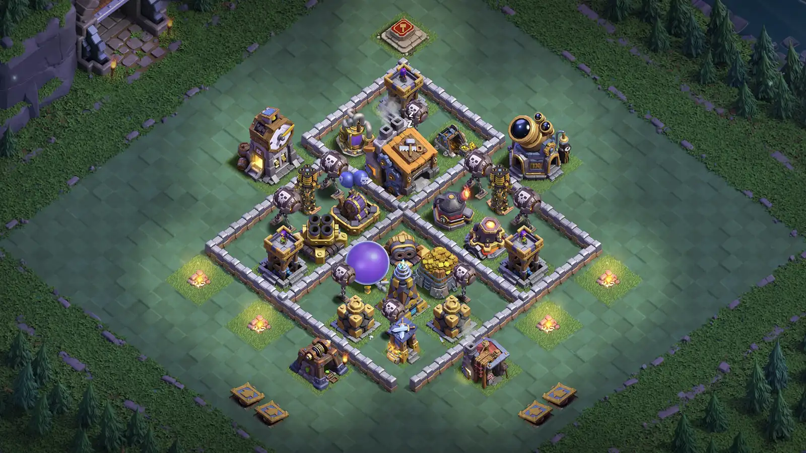 BH9 Anti-3 Base - Stage 1 - ClashBaseLink