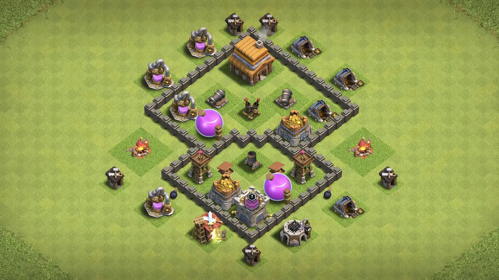 TH4 Anti-3 Farming Base