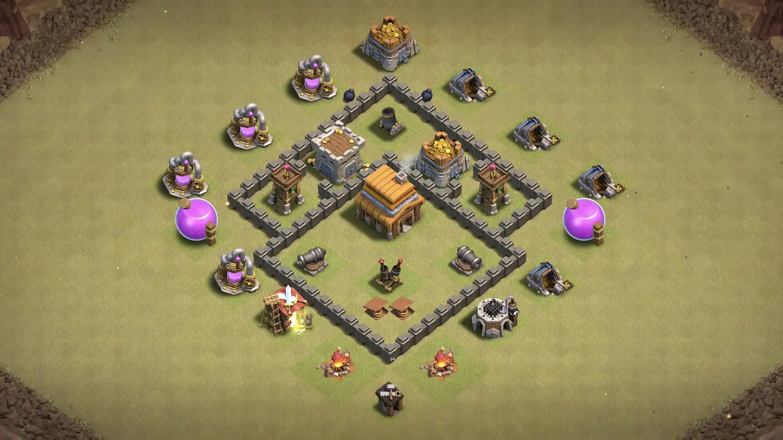 TH4 Anti-2 War Base