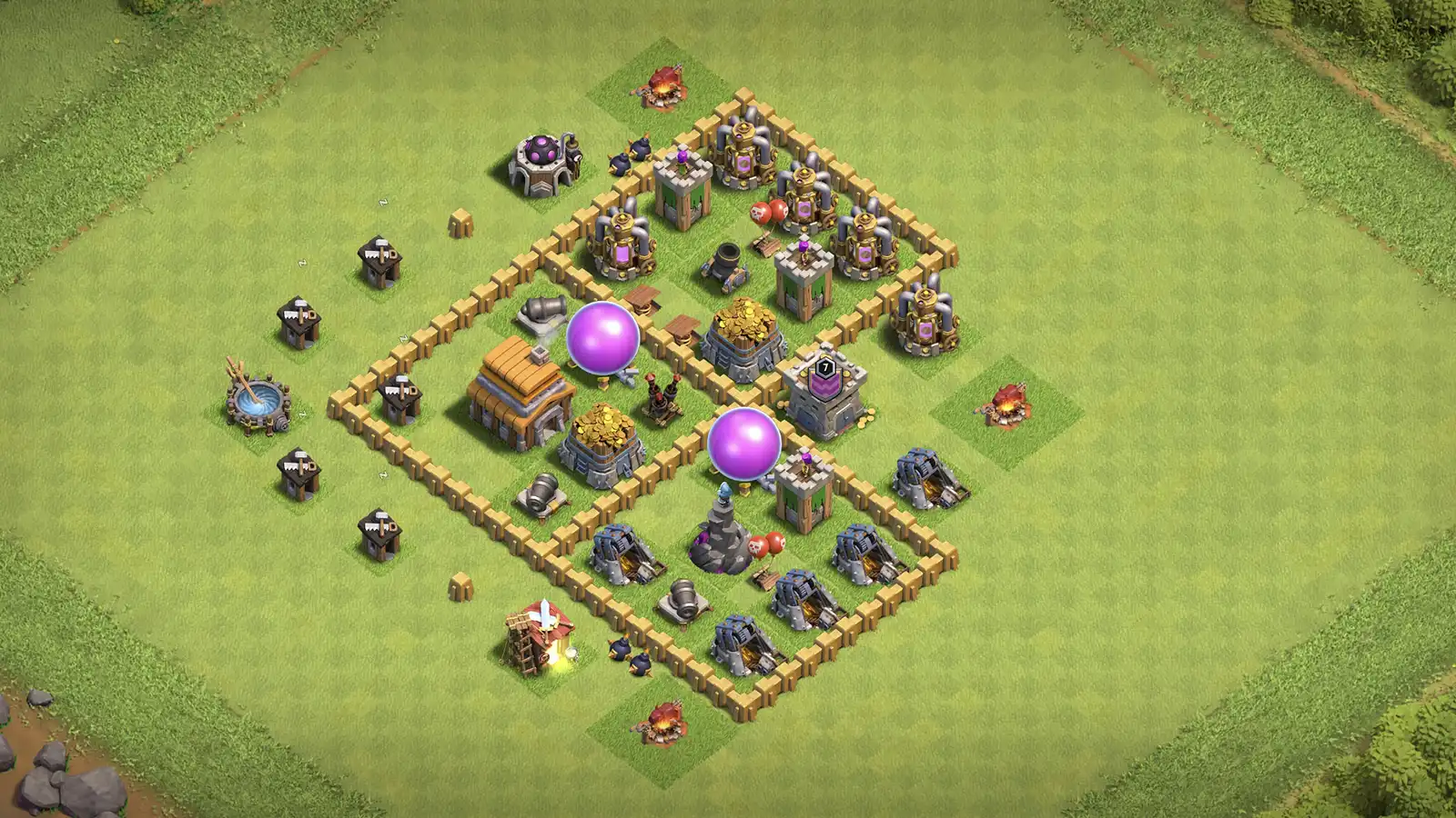 TH5 Anti-3 Farming Base