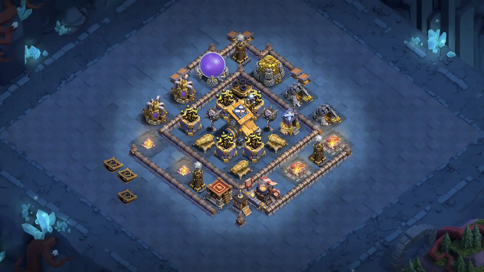BH10 Anti-2 Open Ring Base