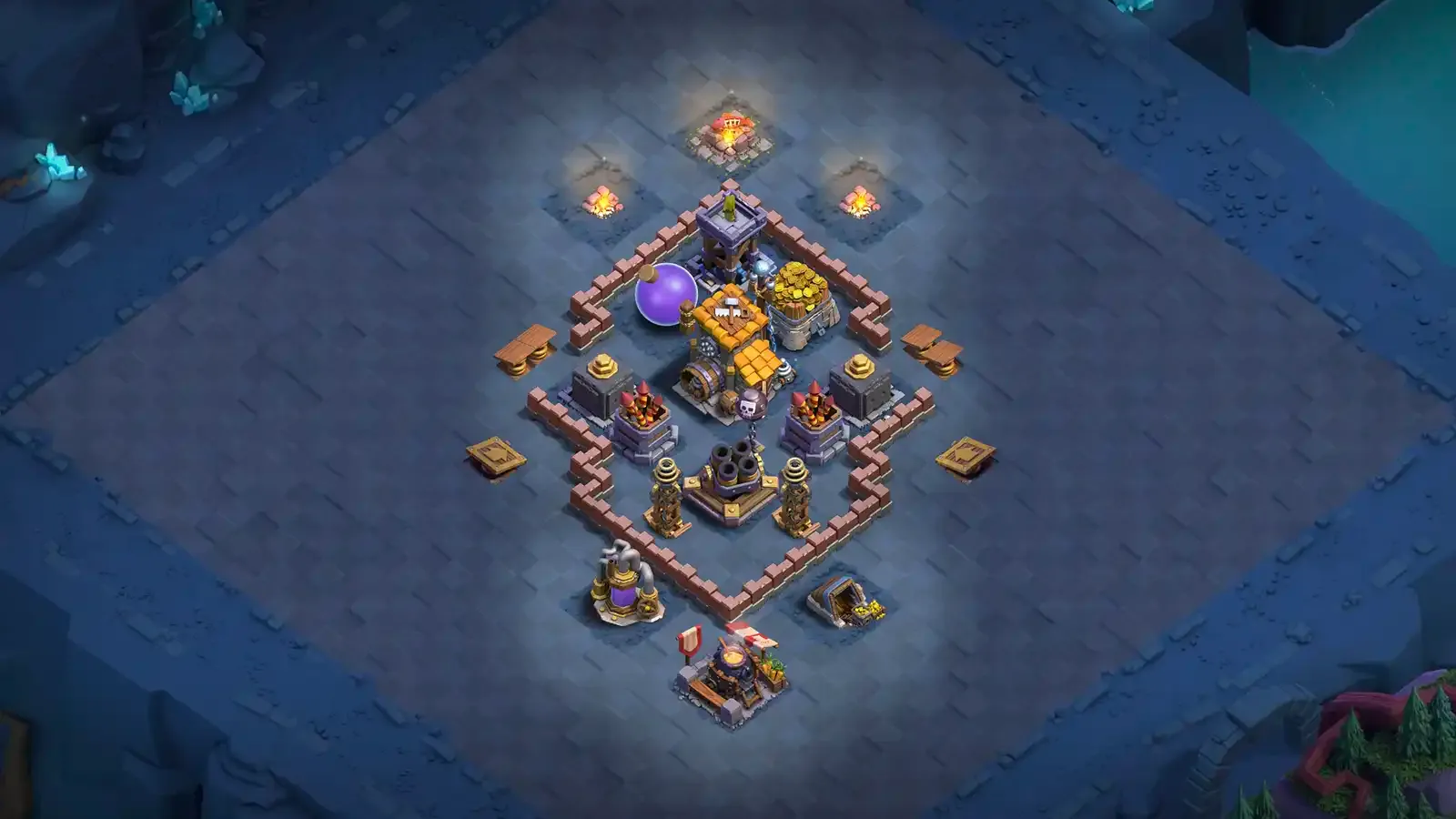 BH7 Anti-2 Open Ring Base