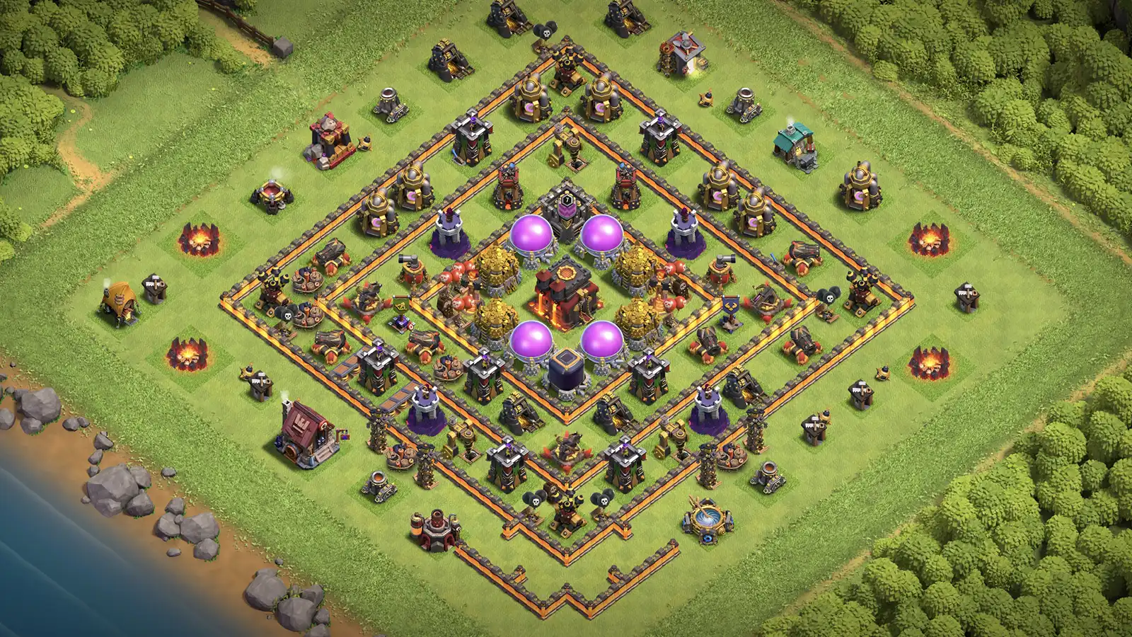 TH10 Anti-2 Farming Base