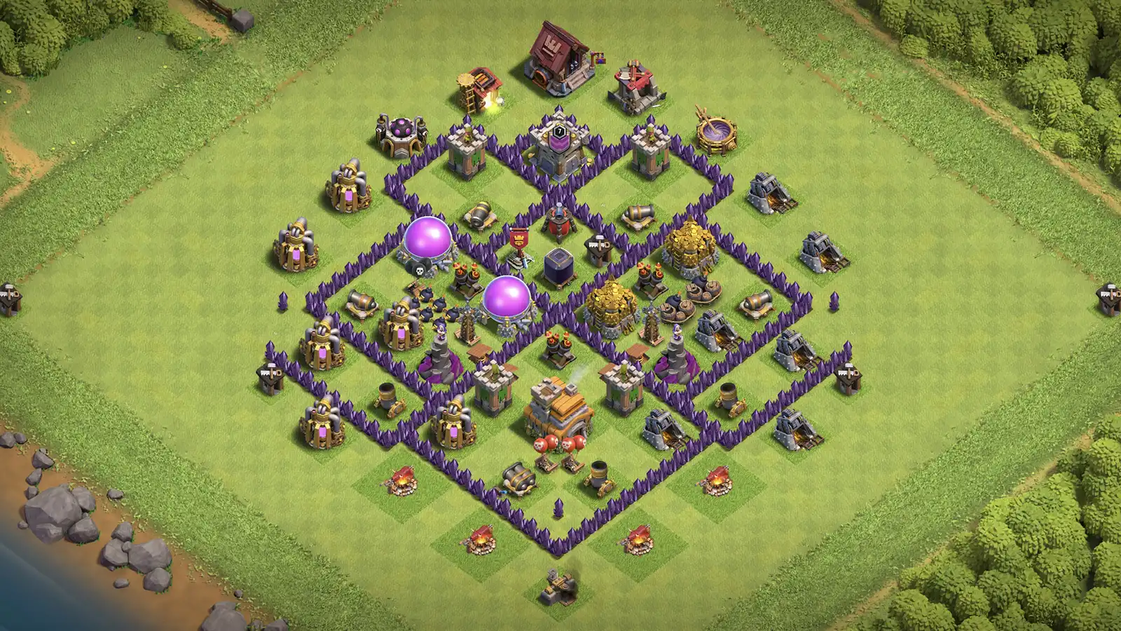 TH7 Anti-3 Farming Base
