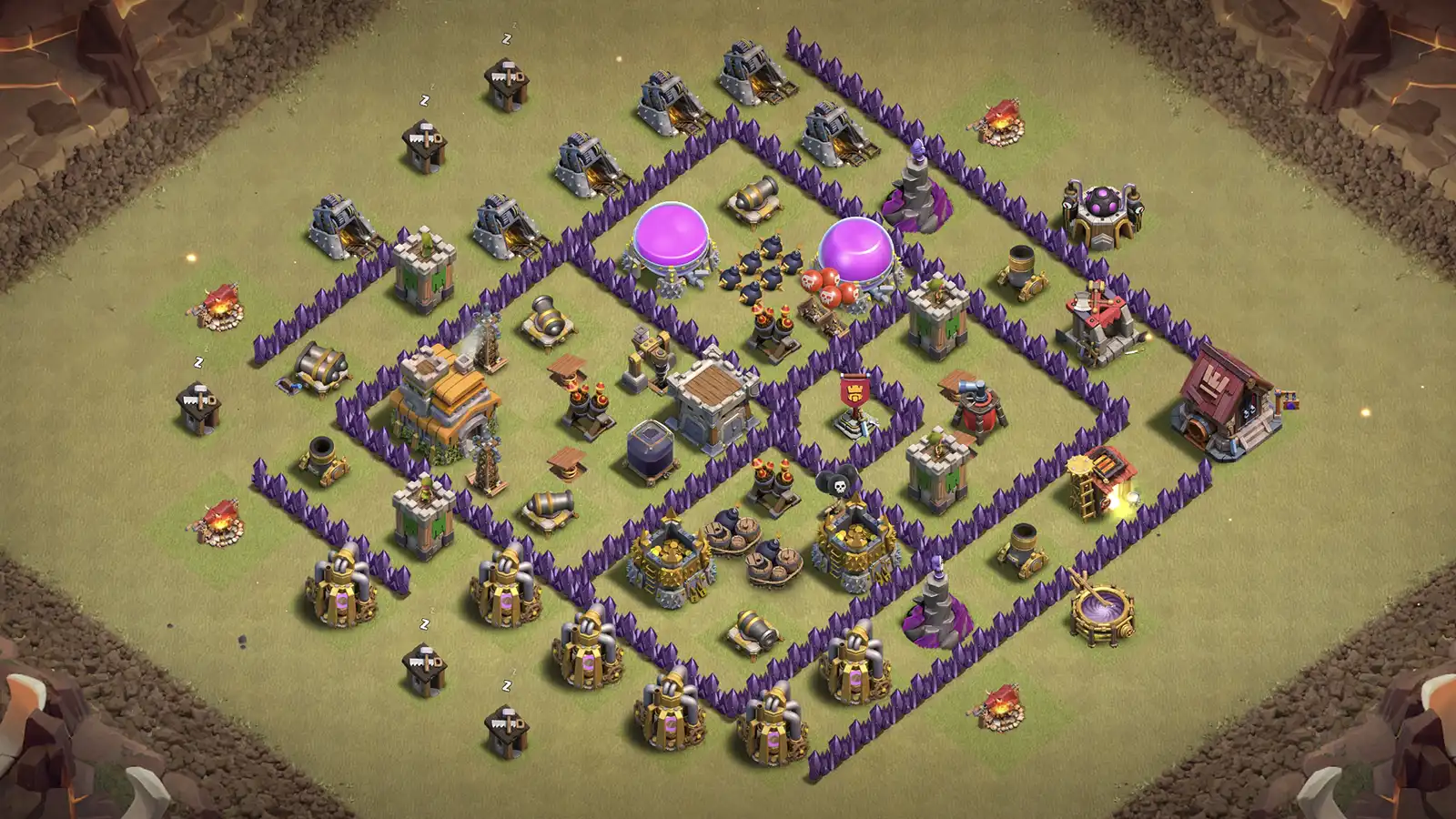 TH7 Anti-Dragon CWL Base