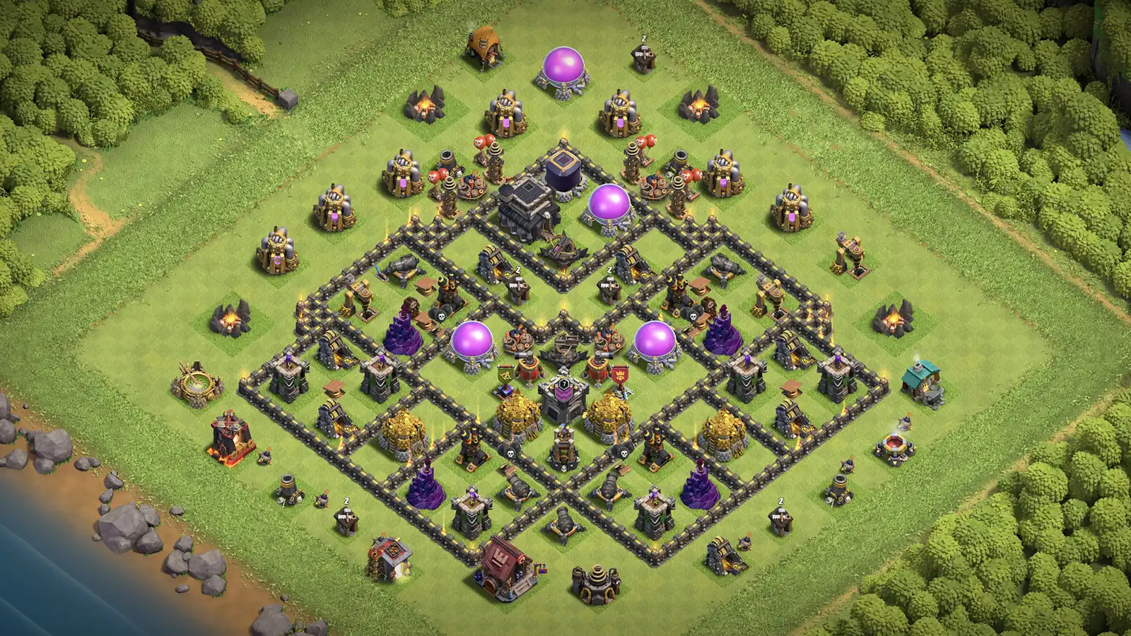 TH9 Anti-3 Farming Base