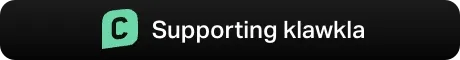 Support creator code KLAWKLA