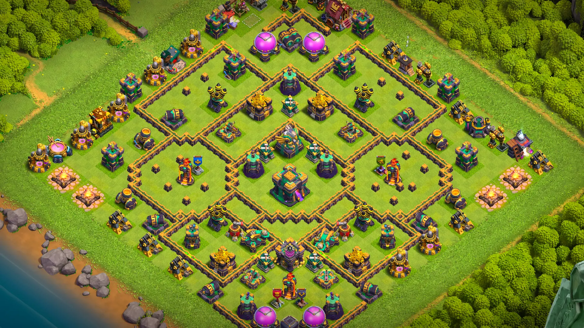 TH14 Base Layout in June 2026 Collection - ClashBaseLink