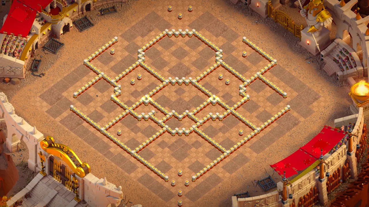 th16 anti 2 hot candle war base with copy link to clash of clans - wall view showing the tornado trap placed close to the hot candle th16 anti 2 hot candle war base with copy link to clash of clans - wall view showing the tornado trap placed close to the hot candle