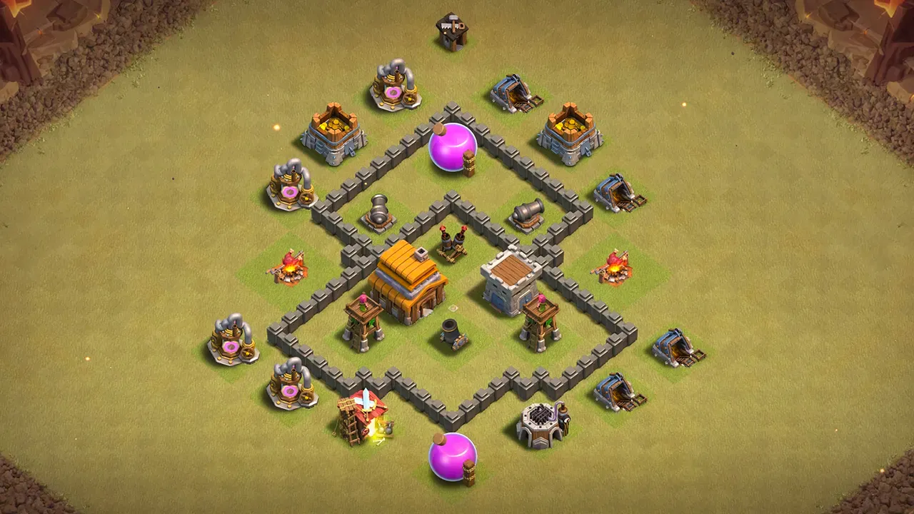 th4 cwl base layout with copy link. anti 3 star design for clash of clans - scout view