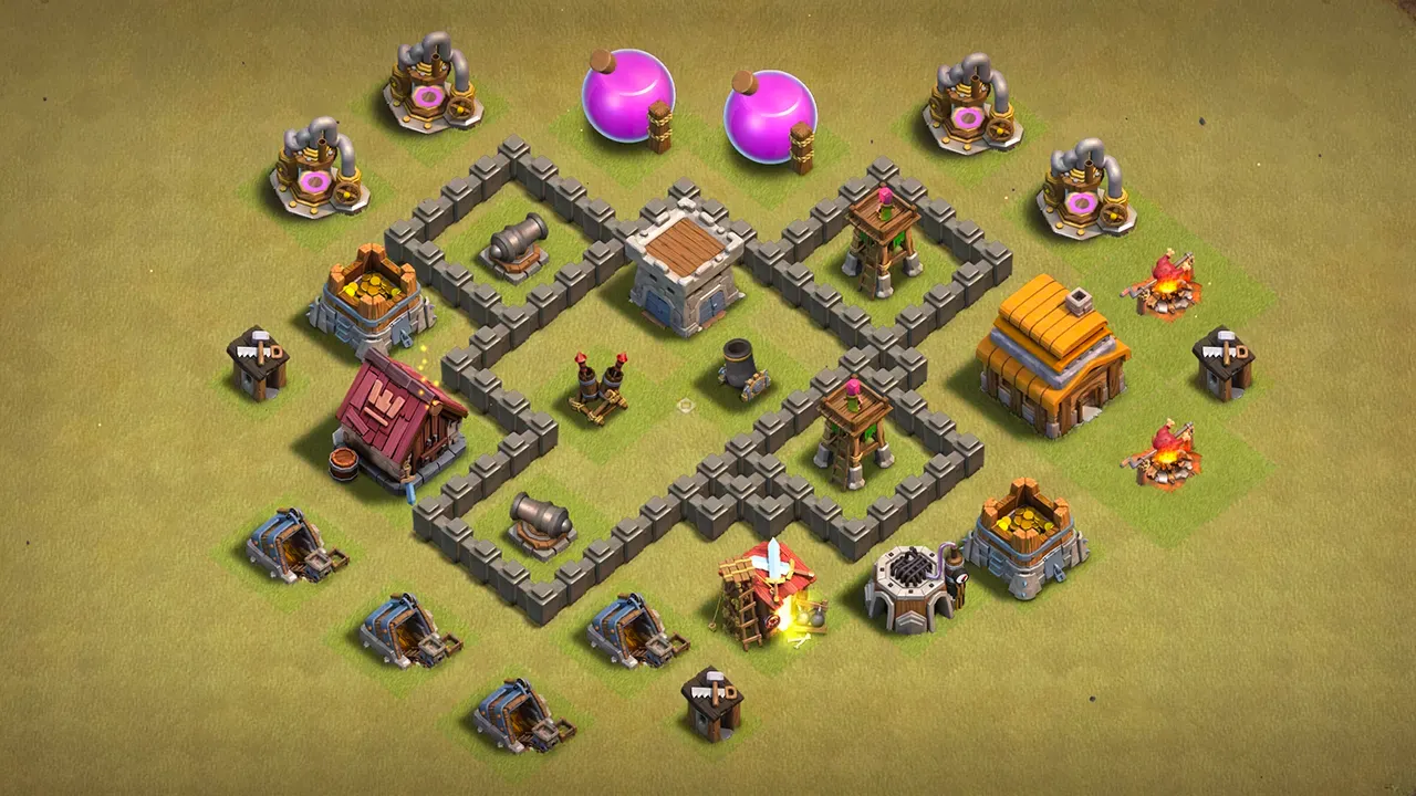 th4 cwl base layout with copy link. anti 3 star design for clash of clans - scout view