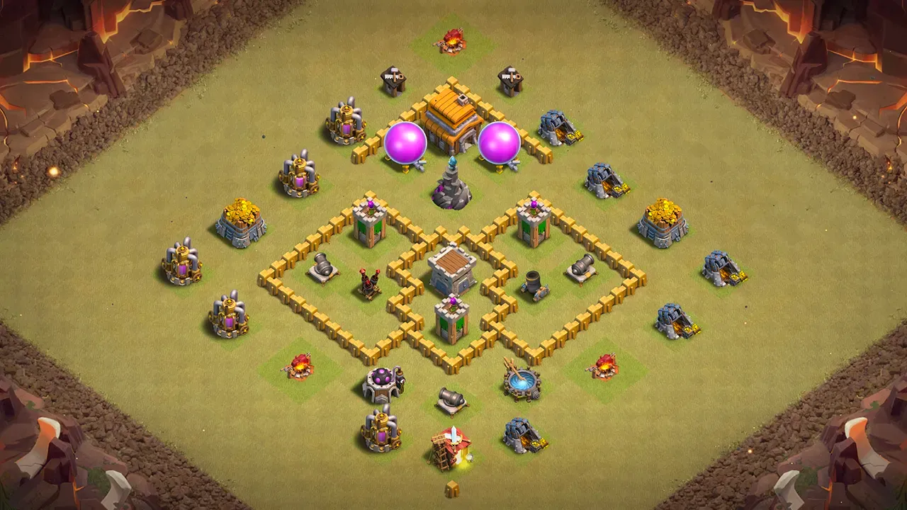 th5 cwl base layout with copy link. anti 3 star design for clash of clans - scout view