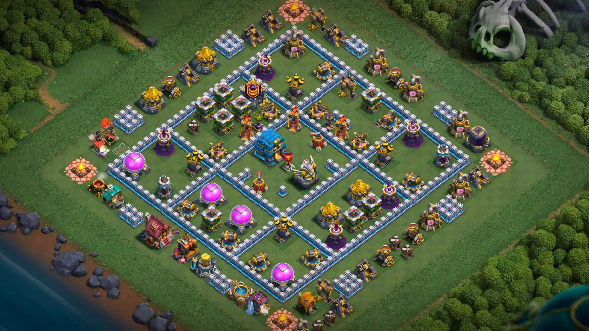 TH12 Base Layout in May 2026 Collection - ClashBaseLink