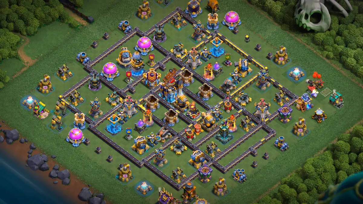 TH18 Base Layout in May 2026 Collection - ClashBaseLink