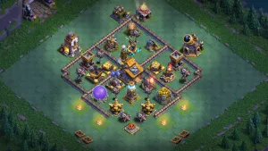 BH10 Anti-2 Base - Clash of Clans