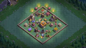BH6 Anti-2 Base - Clash of Clans