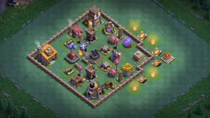BH6 Anti-3 Base - Clash of Clans