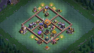 BH7 Anti-2 Base - Clash of Clans