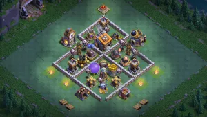 BH9 Anti-3 Base - Clash of Clans