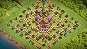TH16 Anti-2 Farming Base - ClashBaseLink