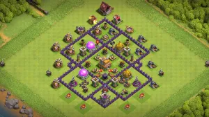 TH7 Anti-2 Farming Base - ClashBaseLink