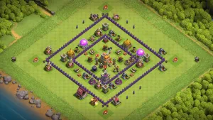 TH7 Anti-2 Trophy Base - ClashBaseLink