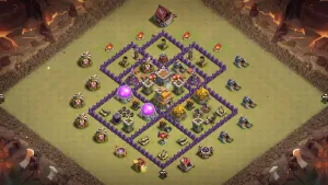 TH7 Anti-2 War Base - ClashBaseLink