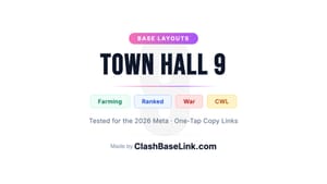 Best TH9 Base Layouts for Clash of Clans (2026)