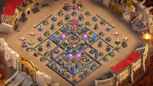 th18 anti 3 star roaster cwl base with copy link coc 2026 - clash of clans