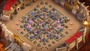 th18 anti 2 star air bombs war base with copy link coc 2026 - clash of clans