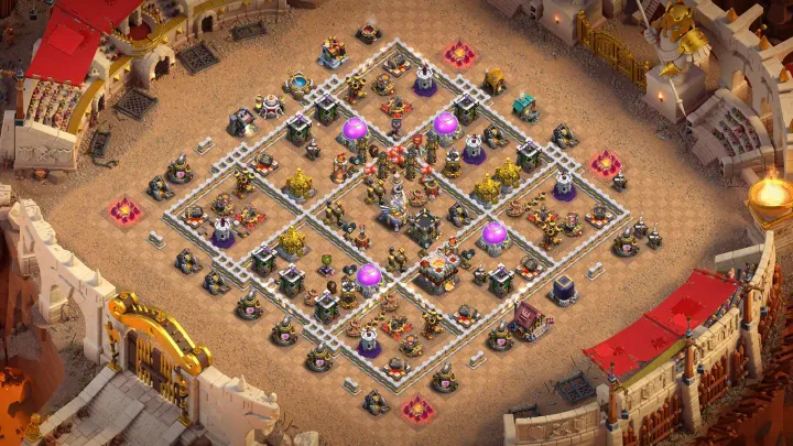 TH11 Anti-3 CWL Base - ClashBaseLink