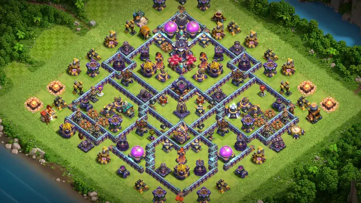 TH15 Anti-3 Farming Base - ClashBaseLink