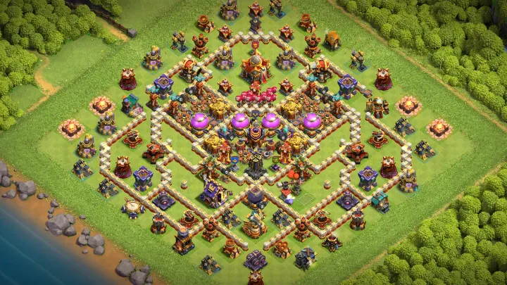 TH16 Anti-3 Farming Base - ClashBaseLink