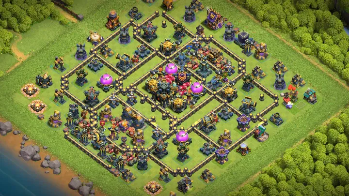 TH17 Anti-2 Farming Base - ClashBaseLink