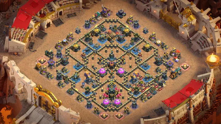 TH17 Anti-3 War Base - ClashBaseLink