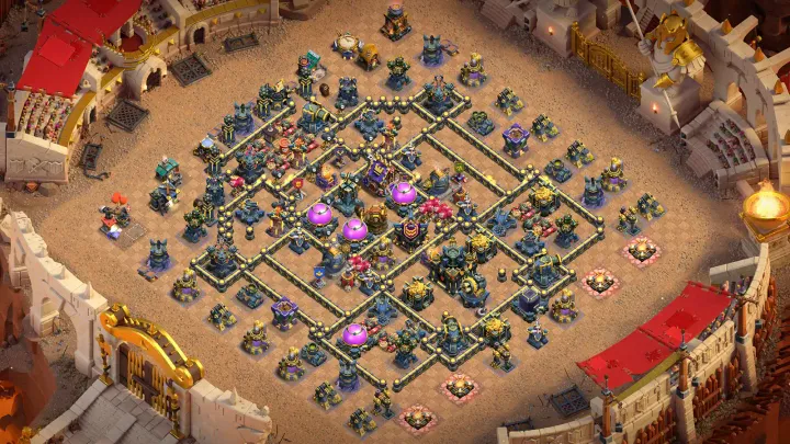 TH17 Anti-3 CWL Base - ClashBaseLink