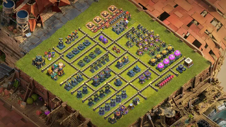 TH18 Progress Base - ClashBaseLink