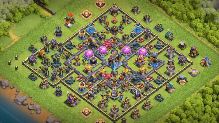 TH18 Anti-2 Bomb Hive Farming Base #3 - ClashBaseLink